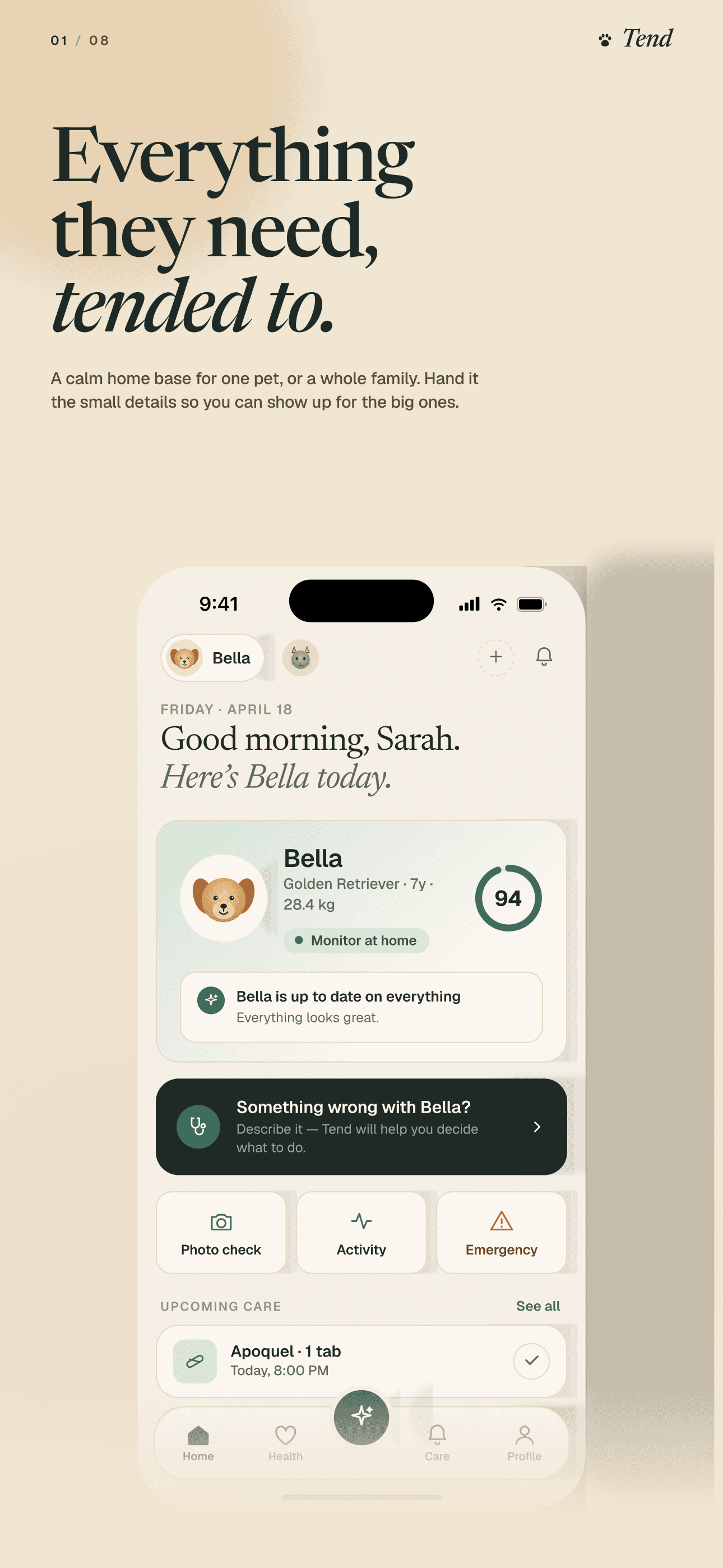 Tend screenshot 1