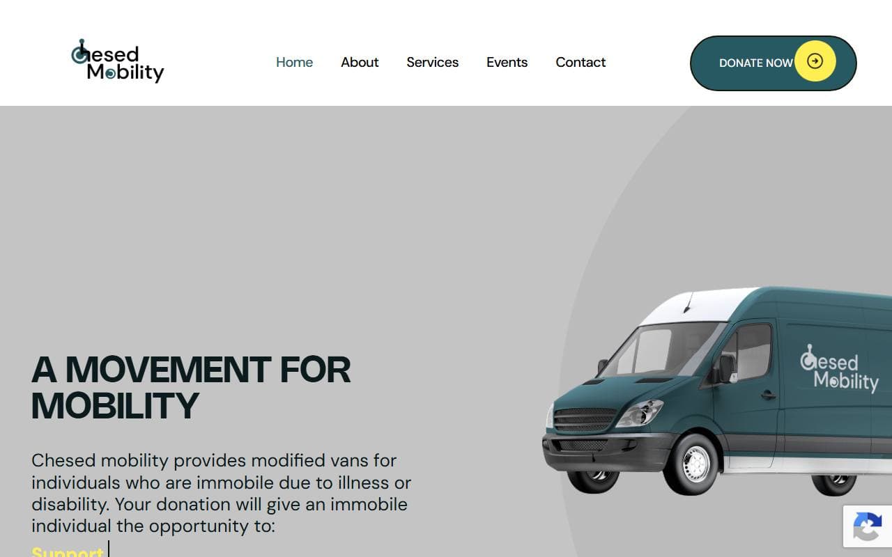 Chesed Mobility website