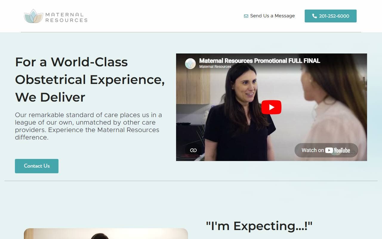 Maternal Resources website