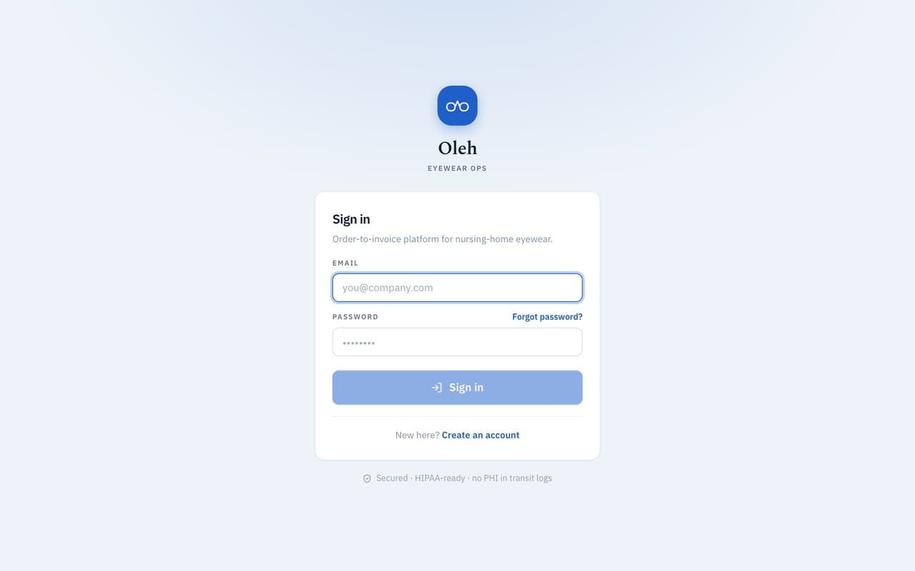 Oleh — Eyewear Ops